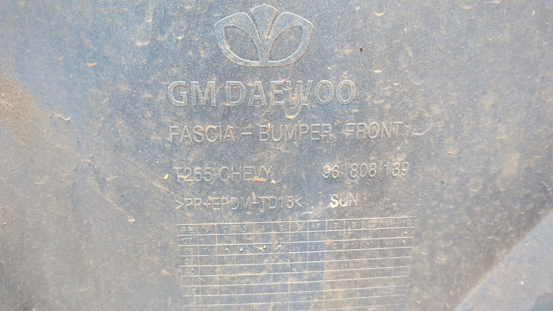 Бампер передний