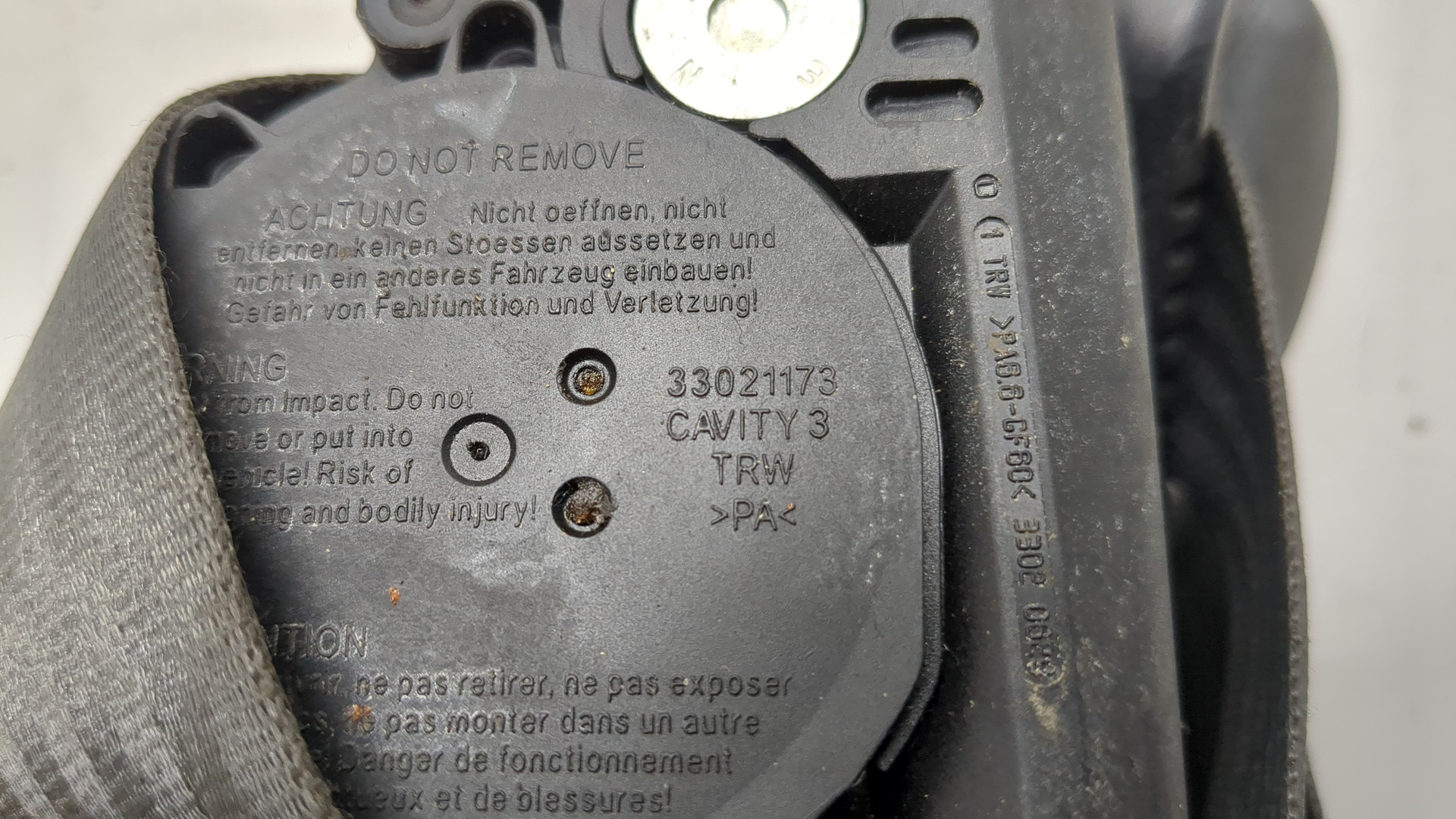 Ремень безопасности