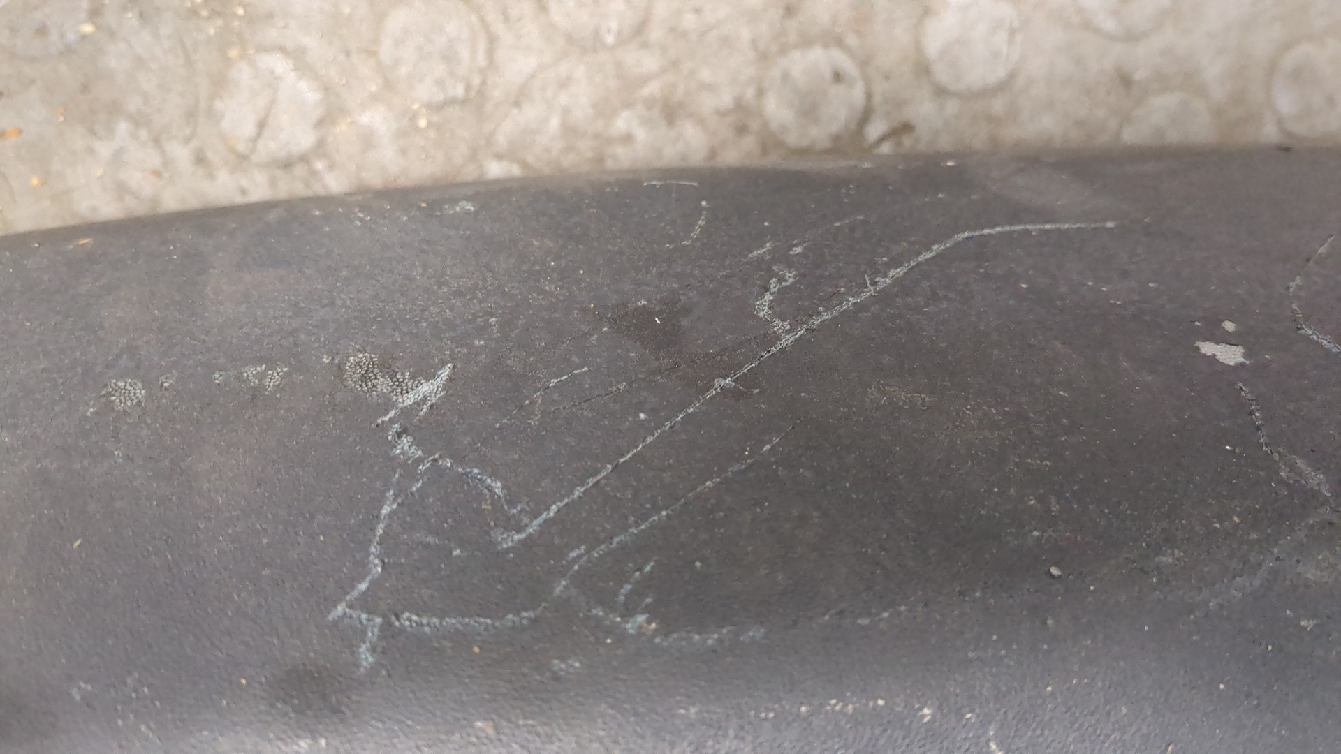 Накладка заднего крыла левого