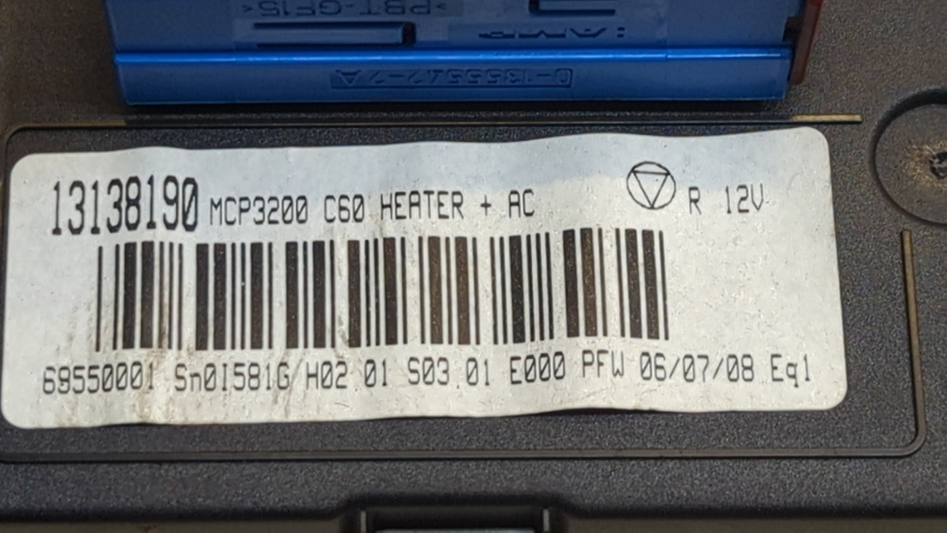 Переключатель отопителя