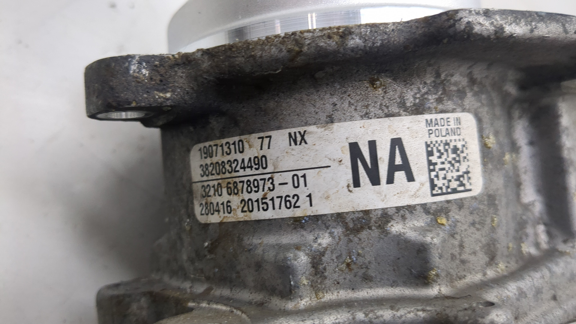 Серводвигатель рулевой рейки