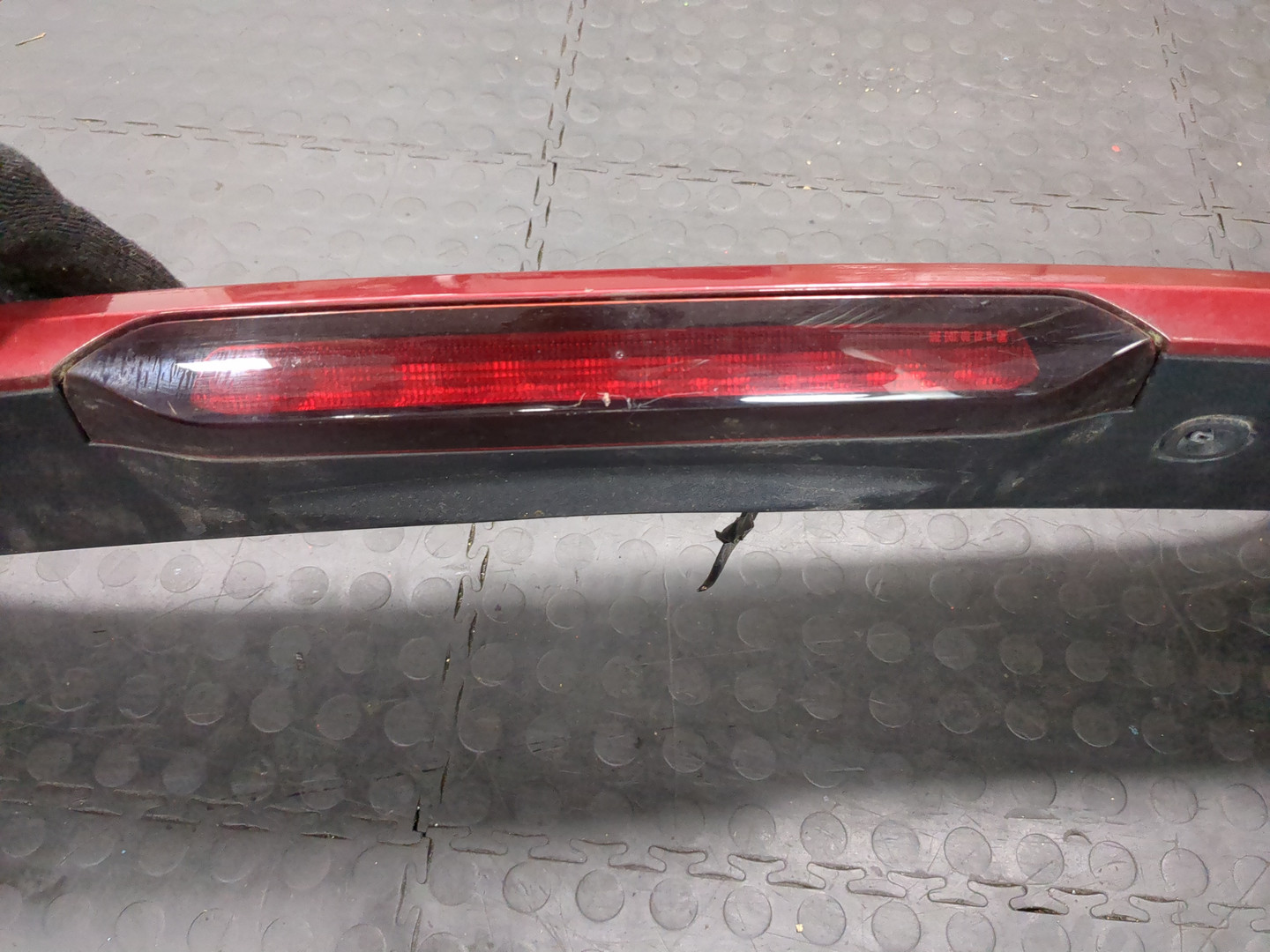 Спойлер переднего бампера