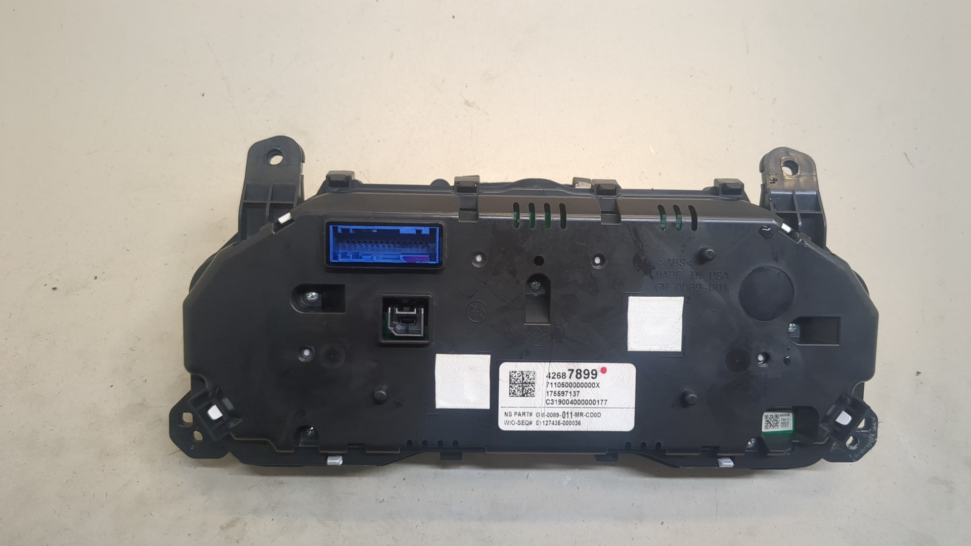 Панель приборов