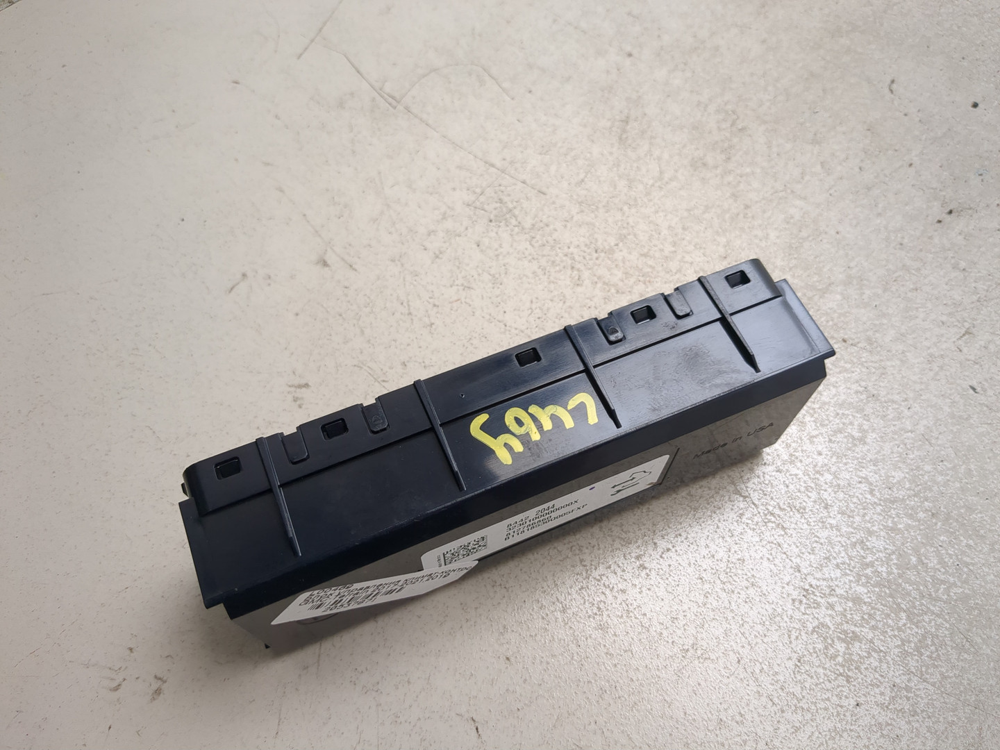 Блок управления климатической установкой