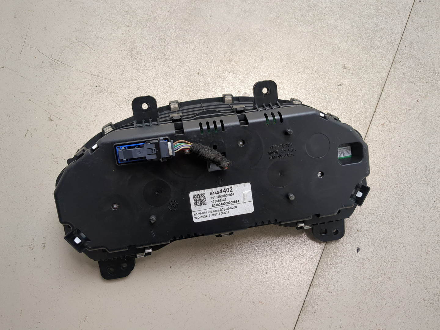 Панель приборов