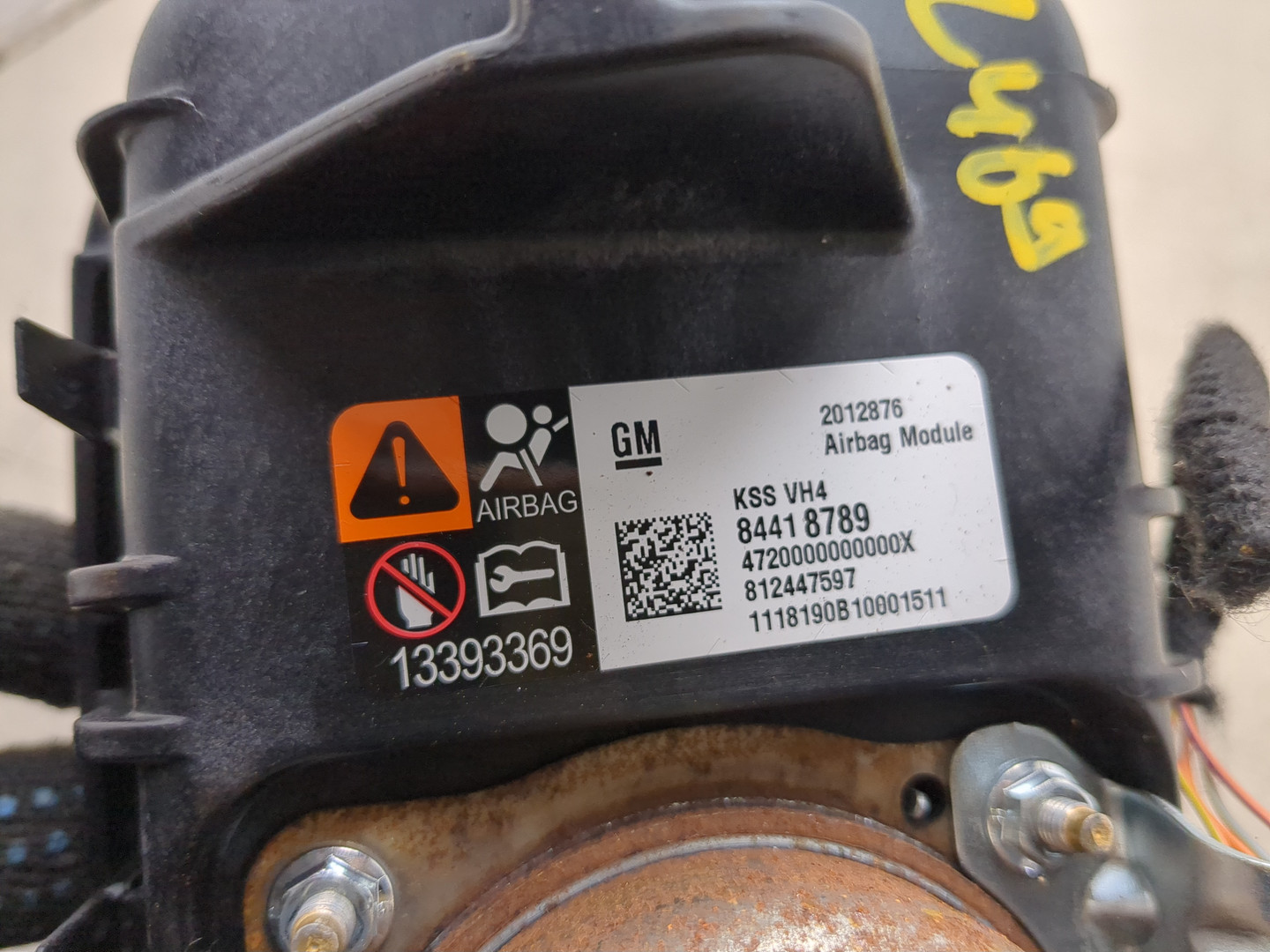 Подушка безопасности пассажирская (в торпедо)