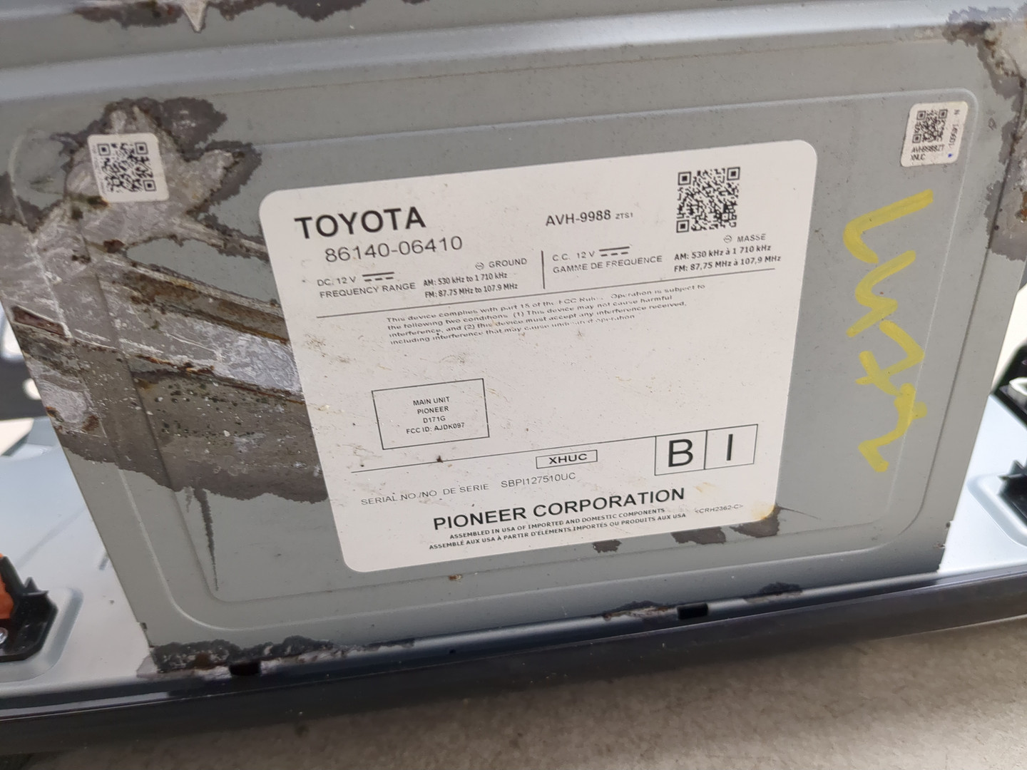 Дисплей проигрывателя CD