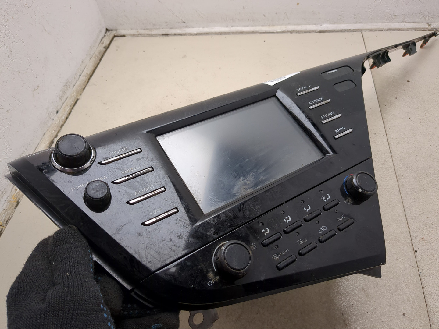 Дисплей проигрывателя CD