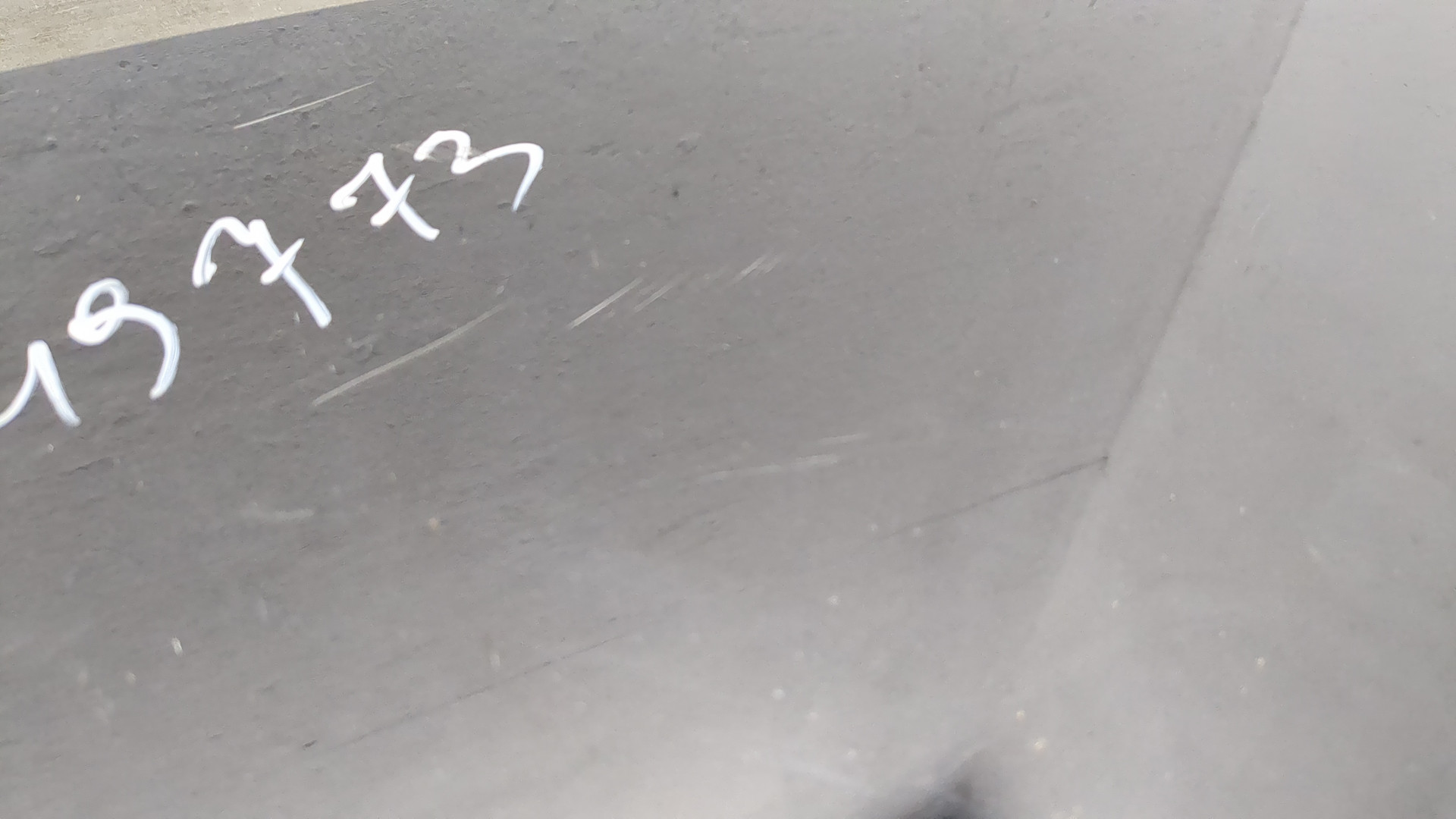 Спойлер переднего бампера