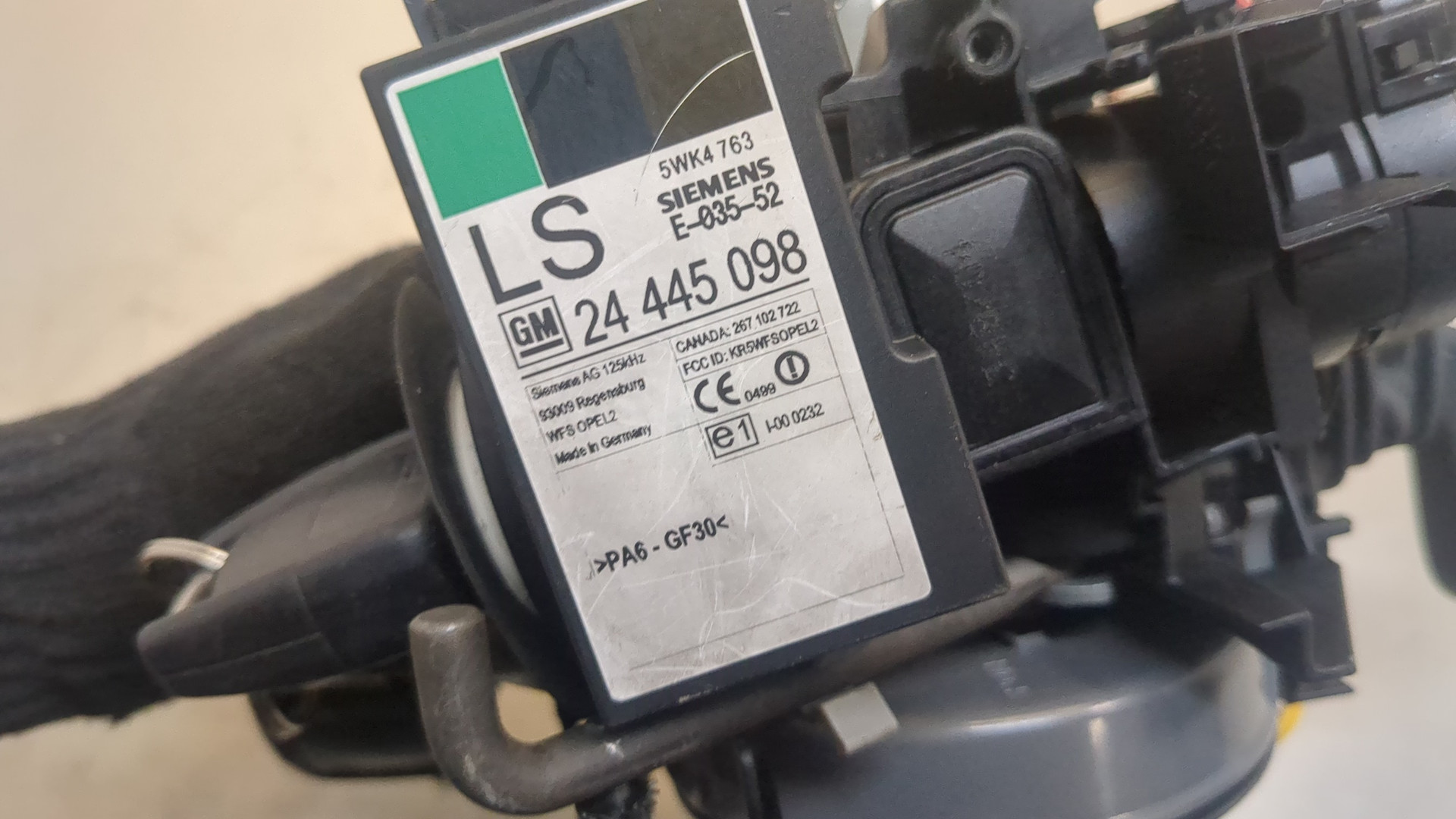 Переключатель подрулевой