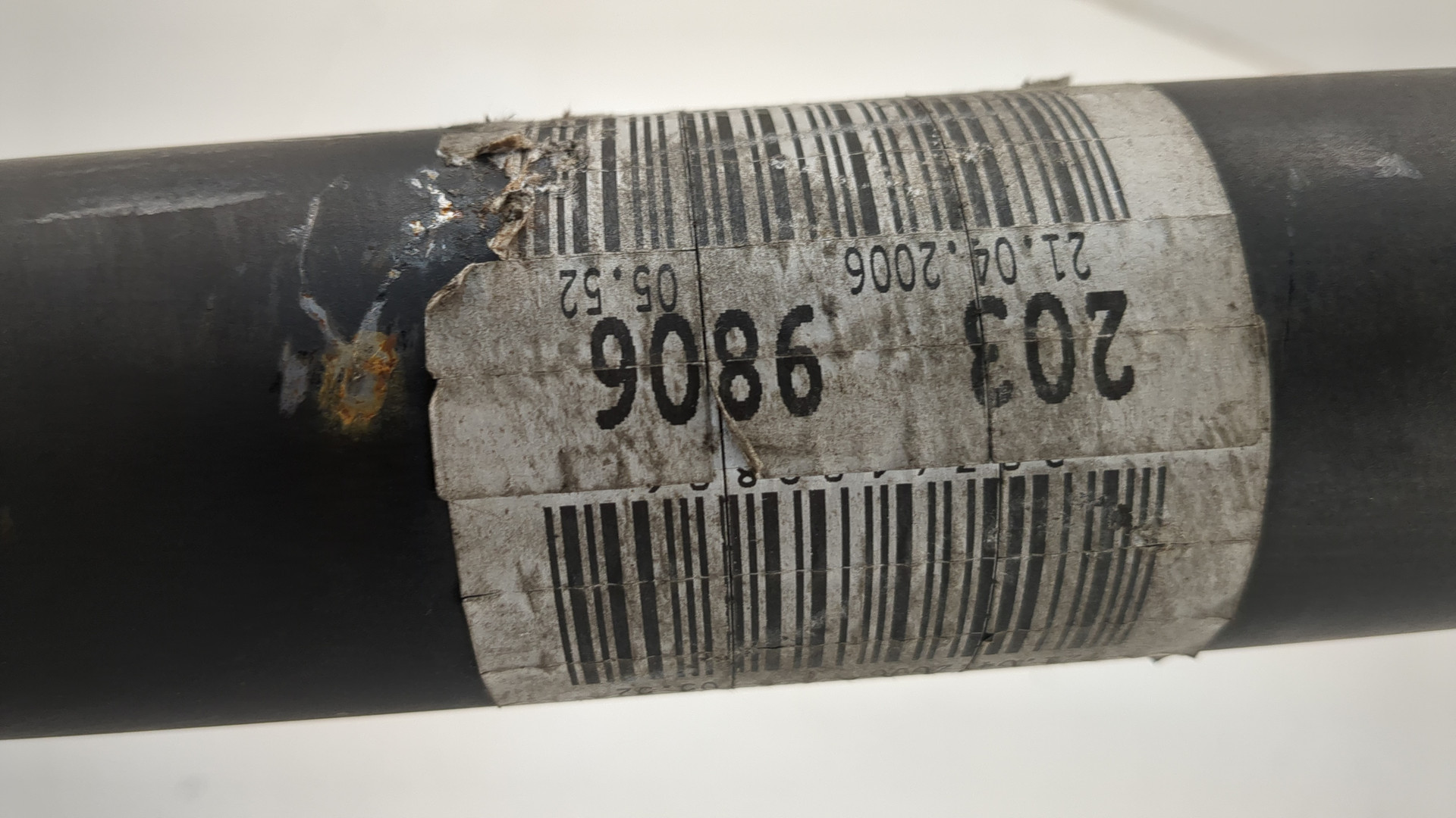 Вал карданный задний