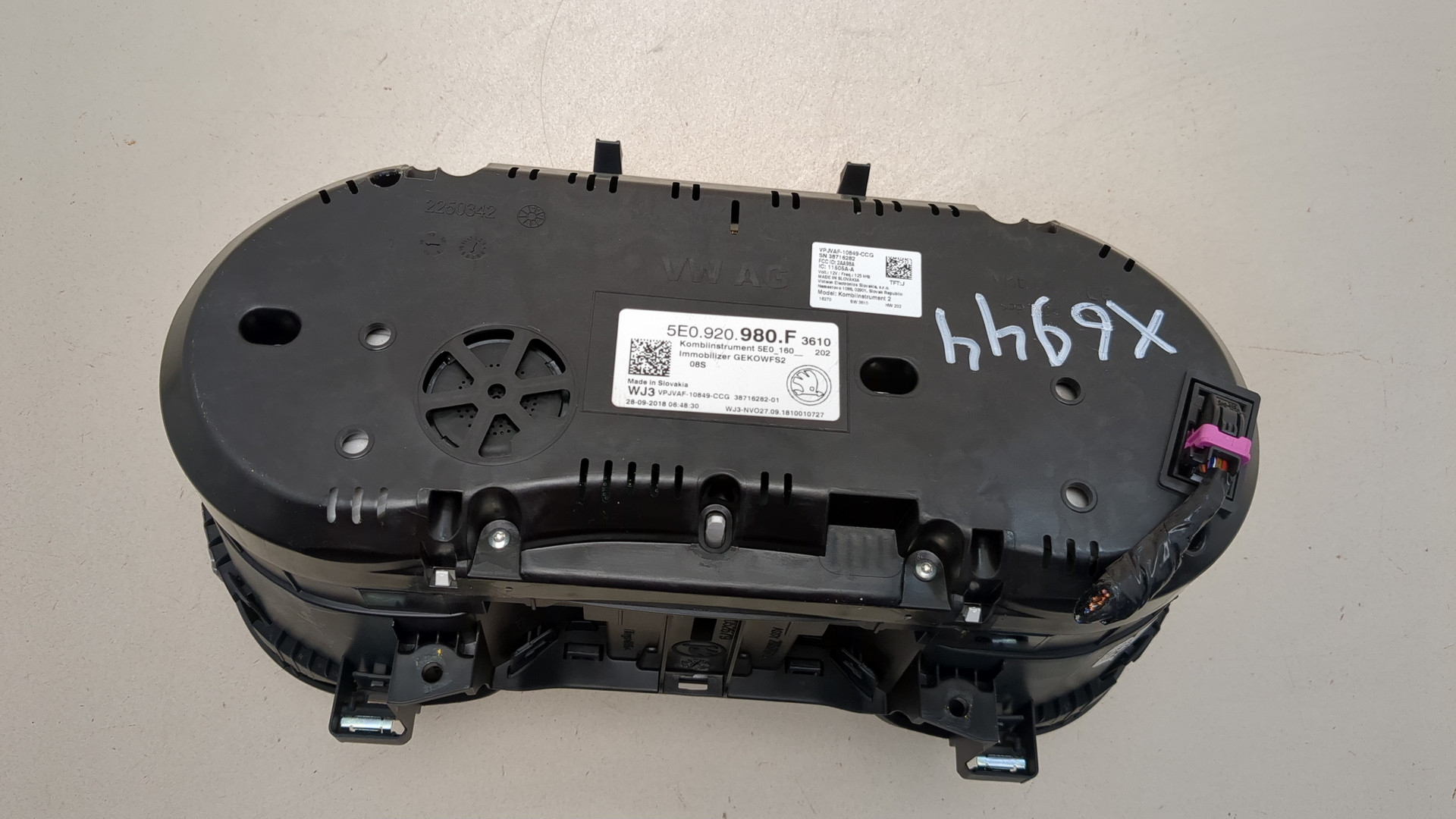 Панель приборов