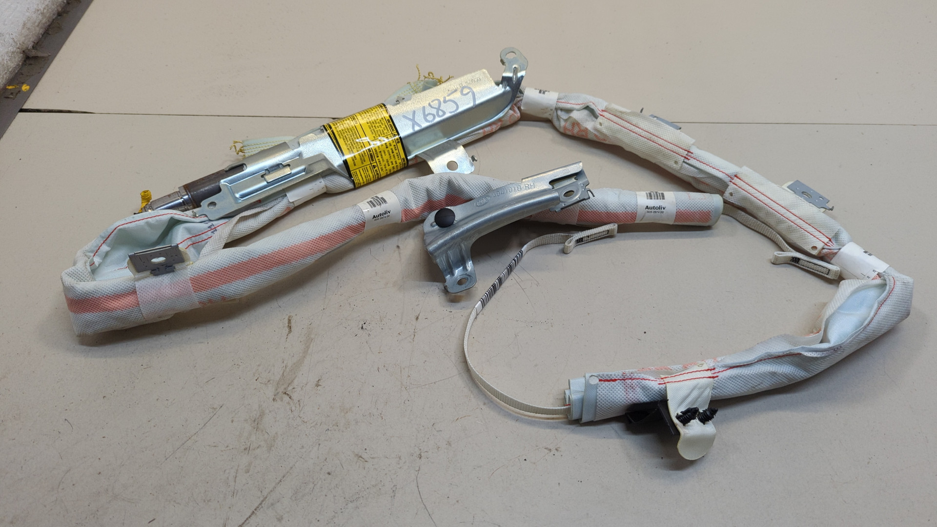 Подушка безопасности боковая (шторка)