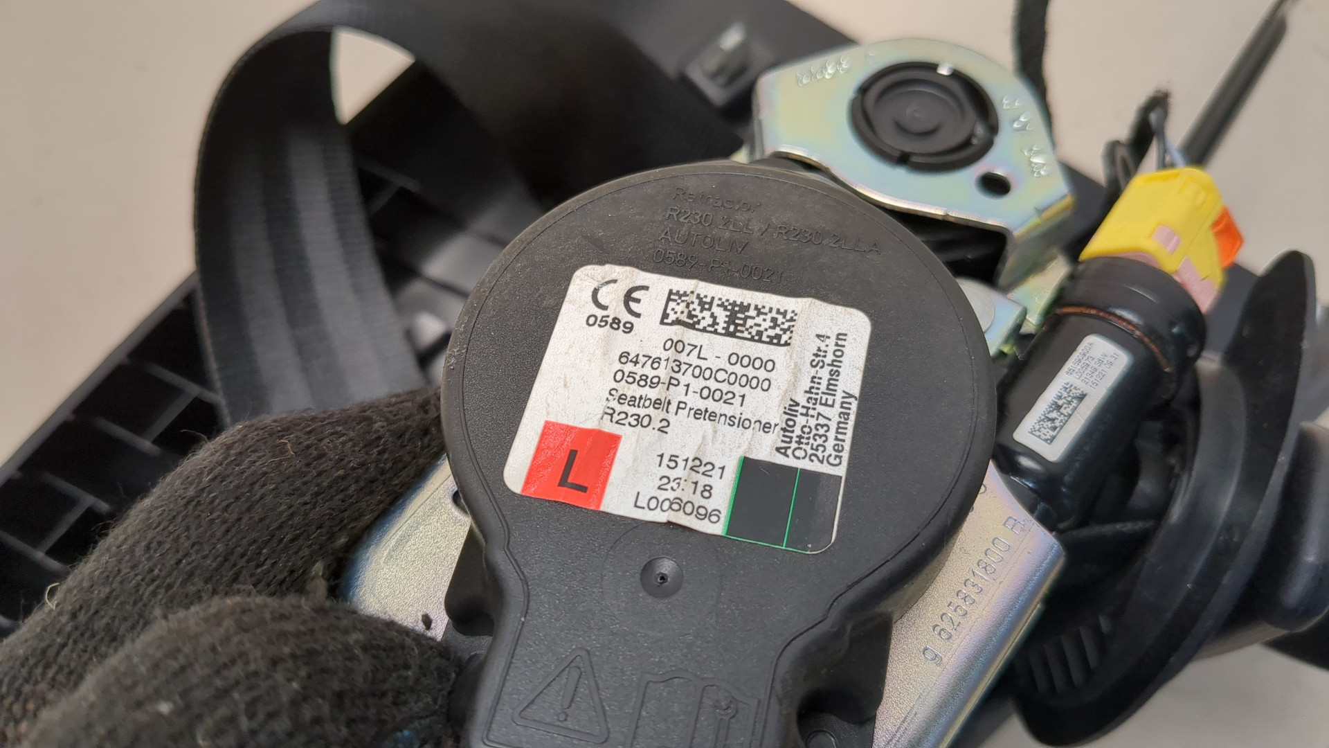 Ремень безопасности