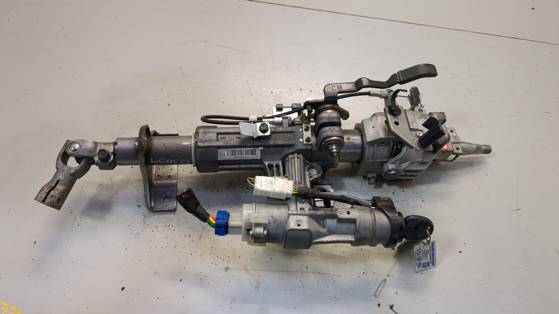 Колонка рулевая