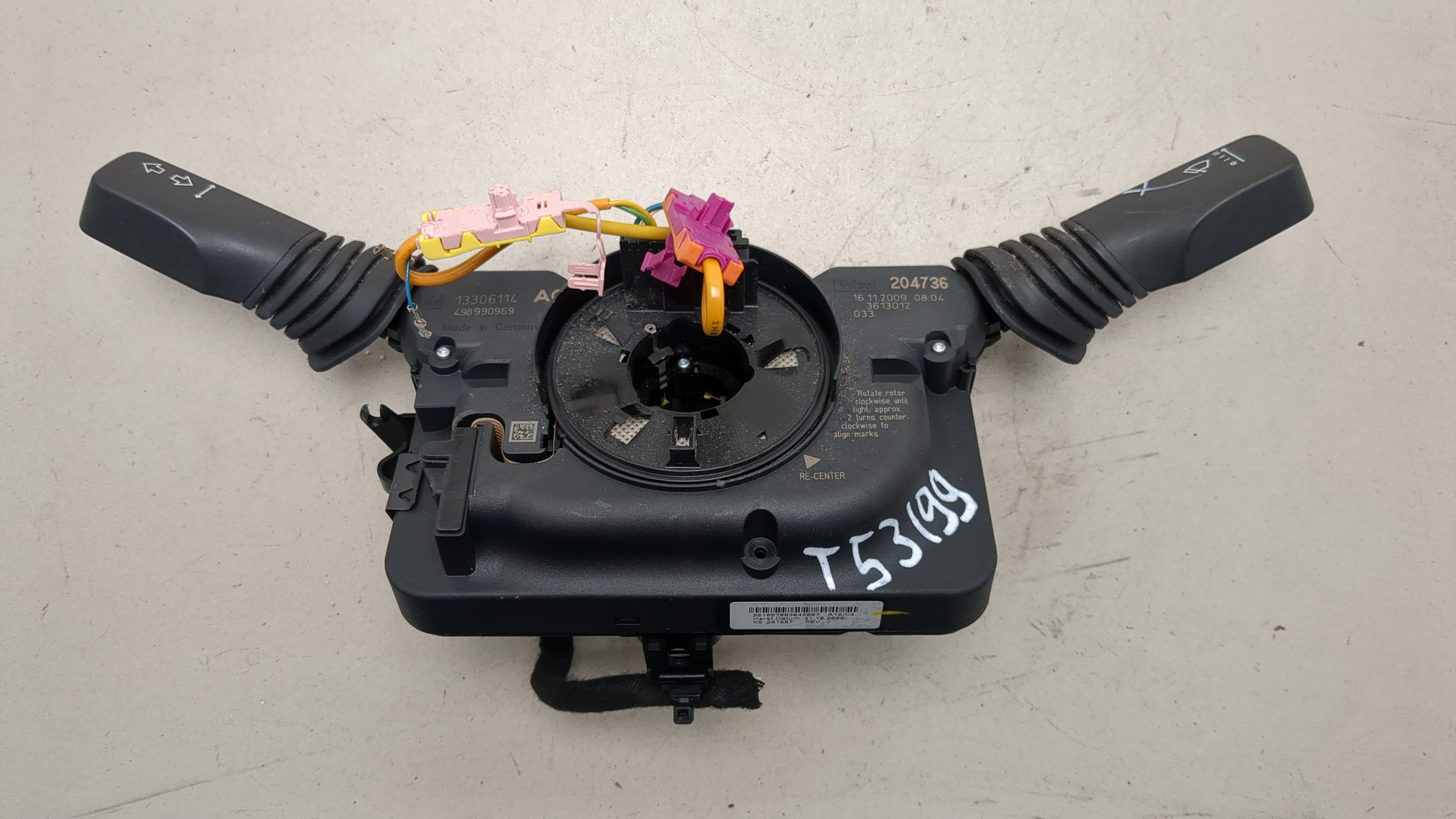 Переключатель подрулевой