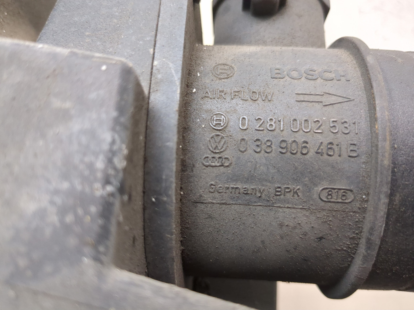 Корпус воздушного фильтра