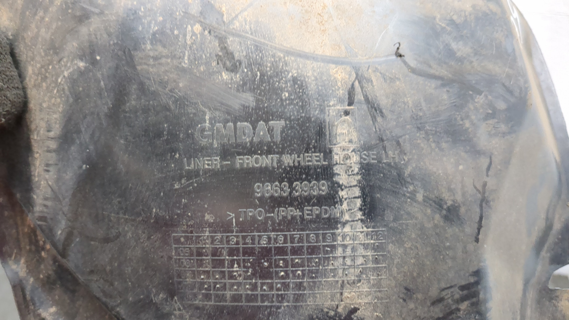 Локер передний правый