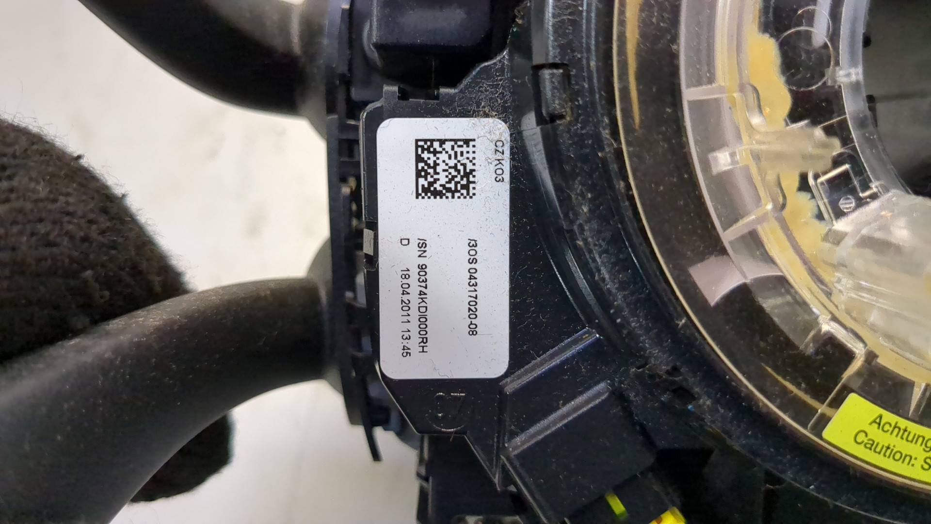 Переключатель подрулевой