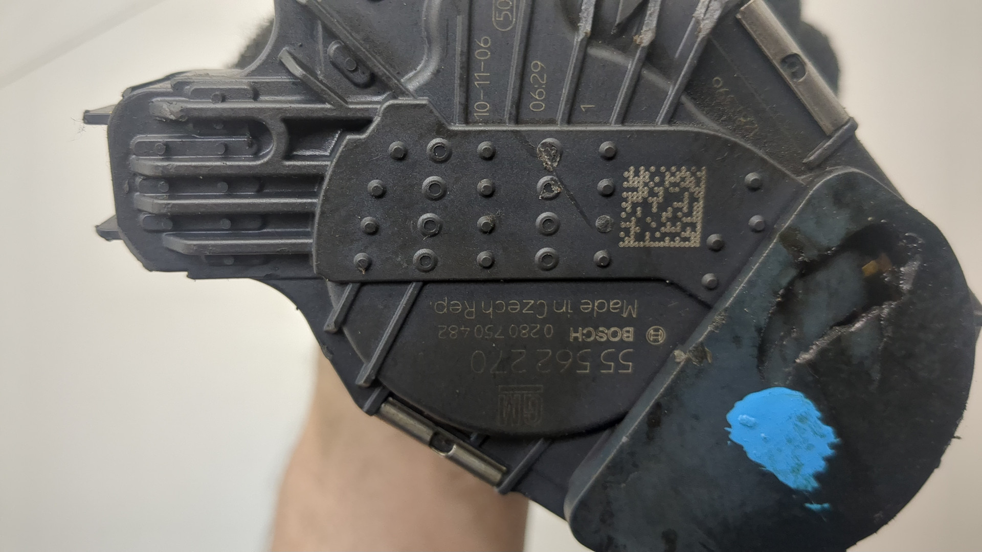 Заслонка дроссельная электрическая