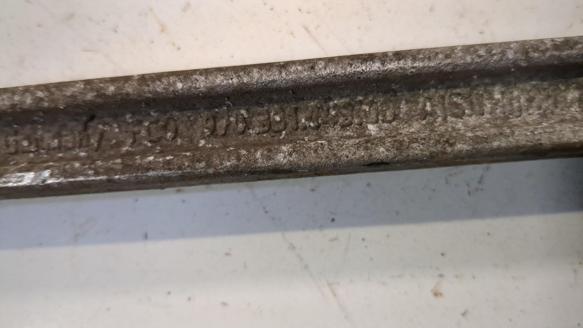 Рычаг задний