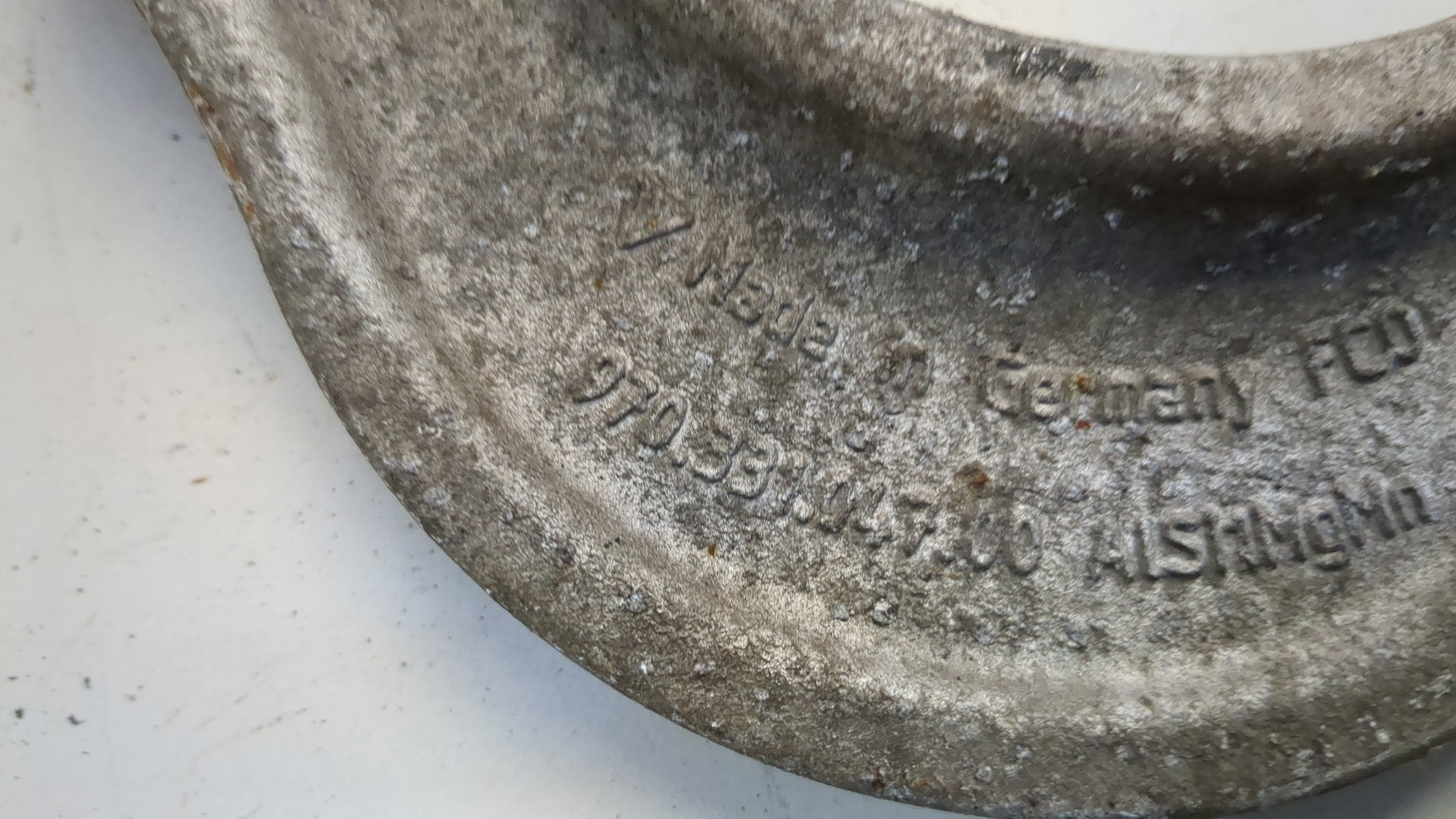 Рычаг задний