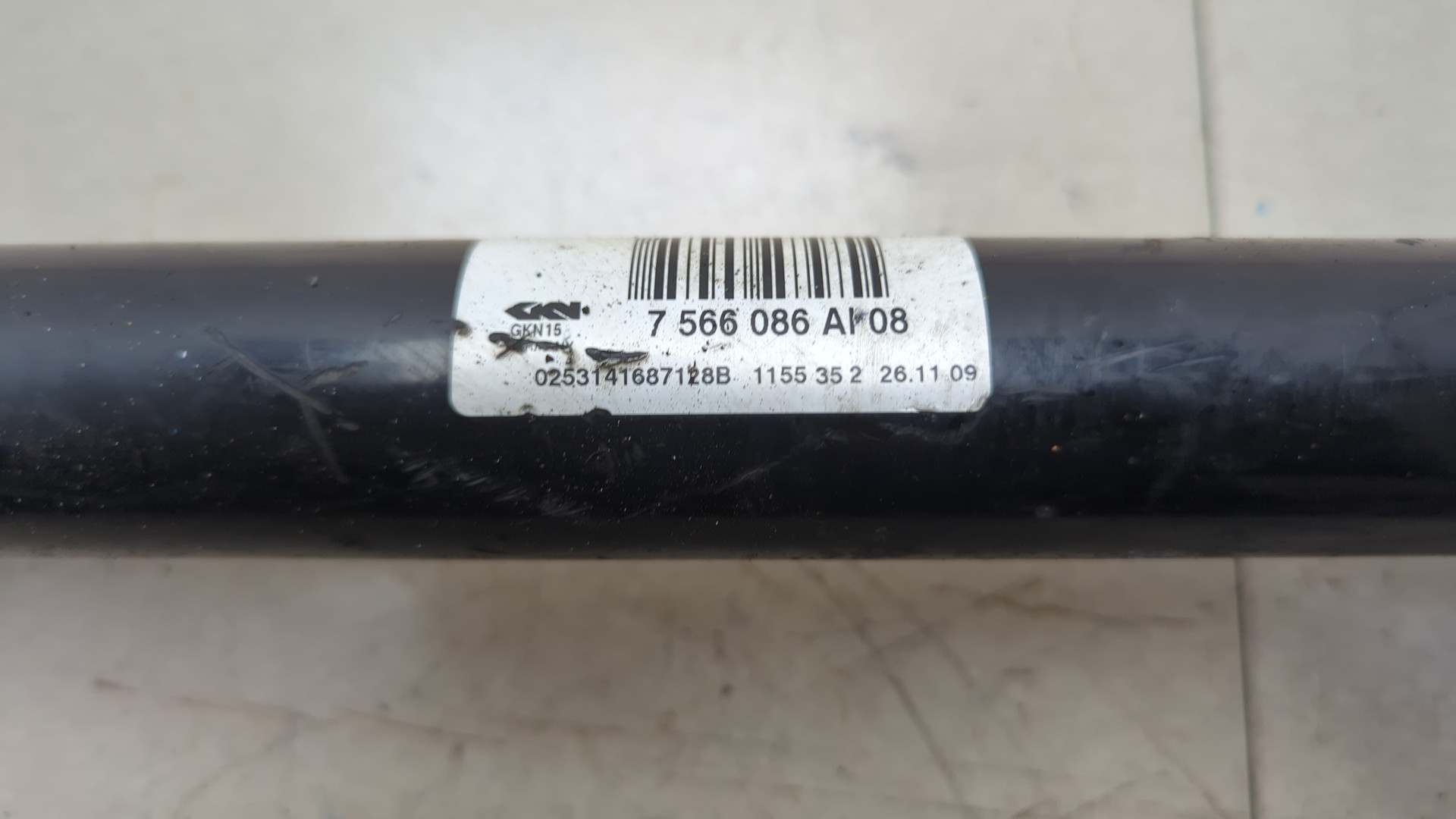 Полуось задняя