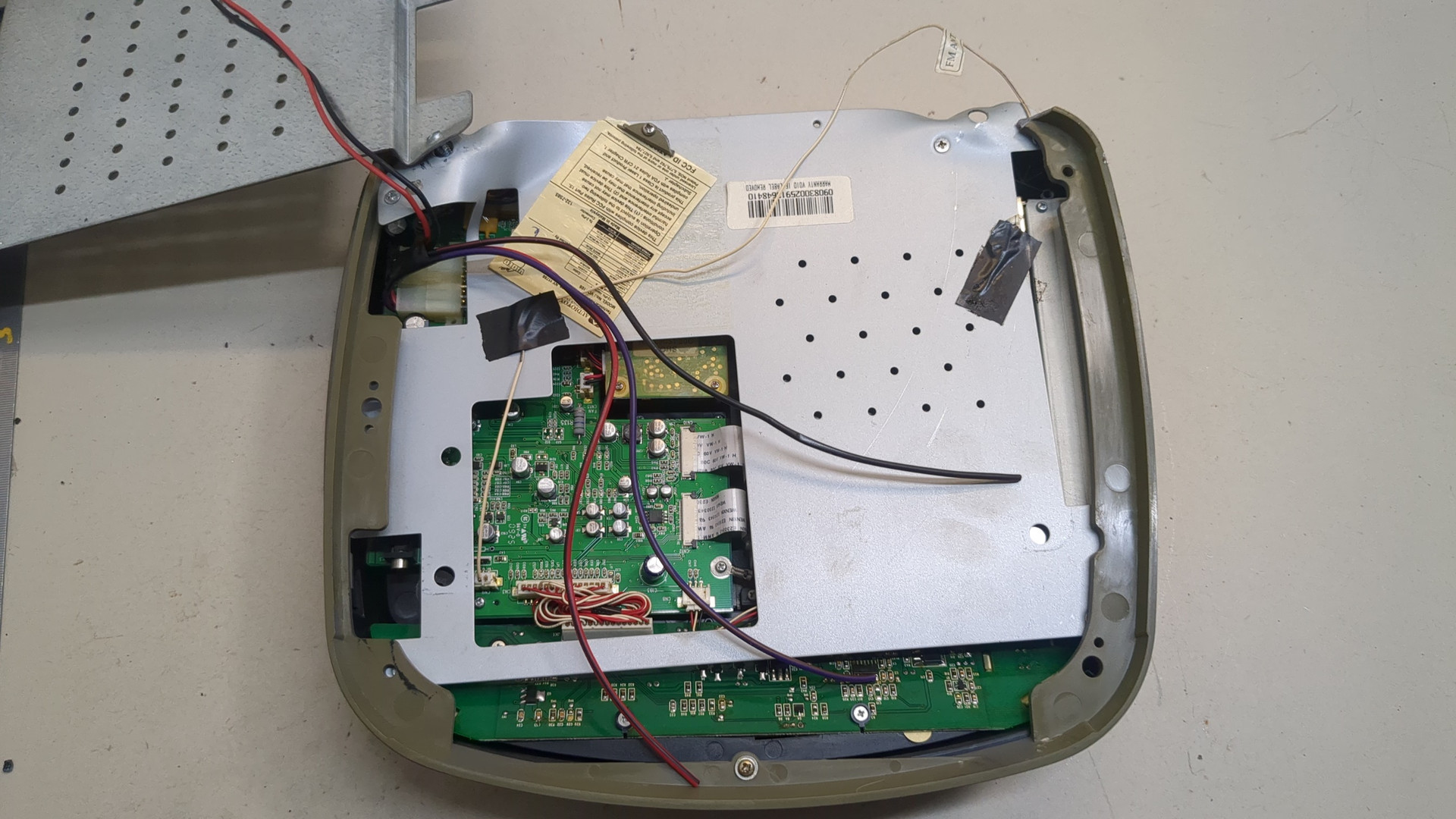 Дисплей проигрывателя CD