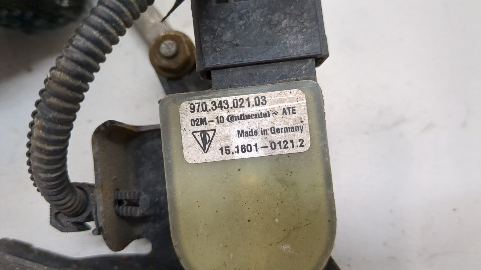 Датчик регулировки дорож. просвета