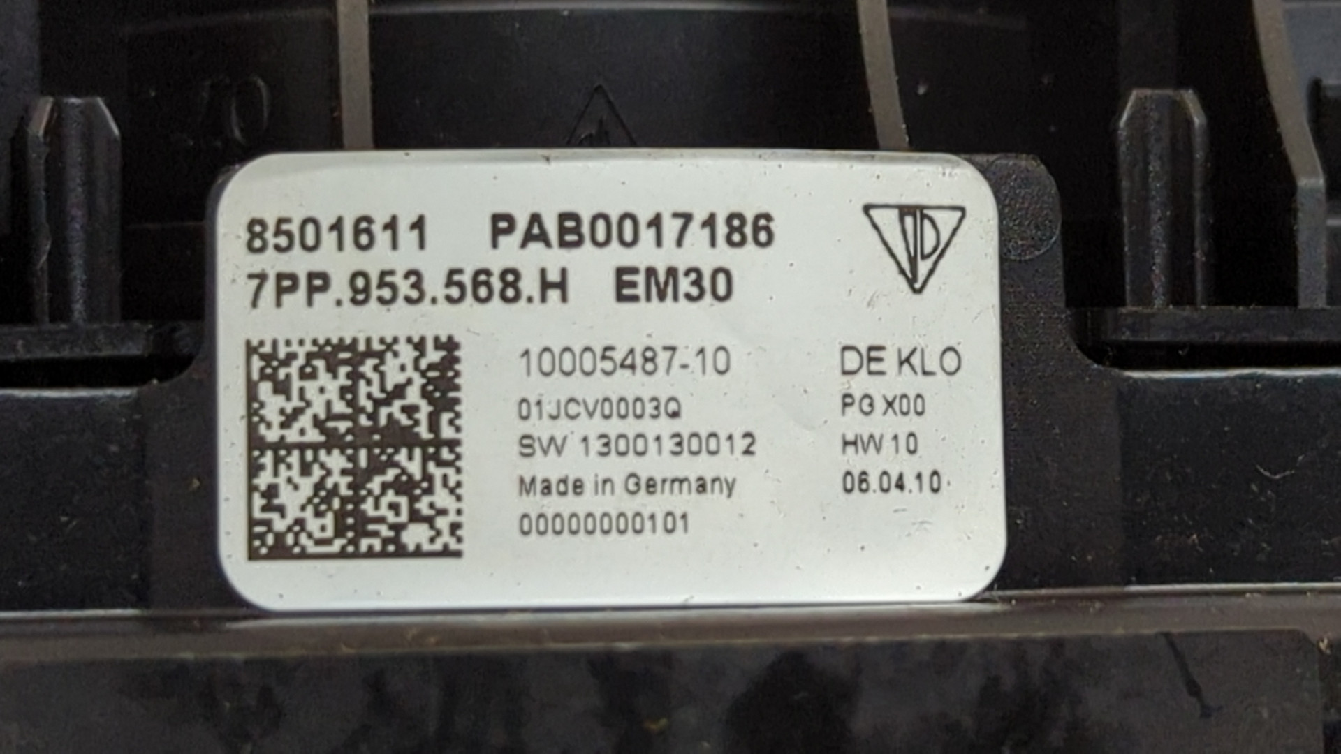 Переключатель подрулевой