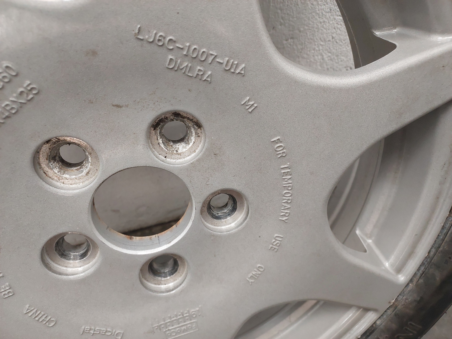 Диск запасного колеса/докатка