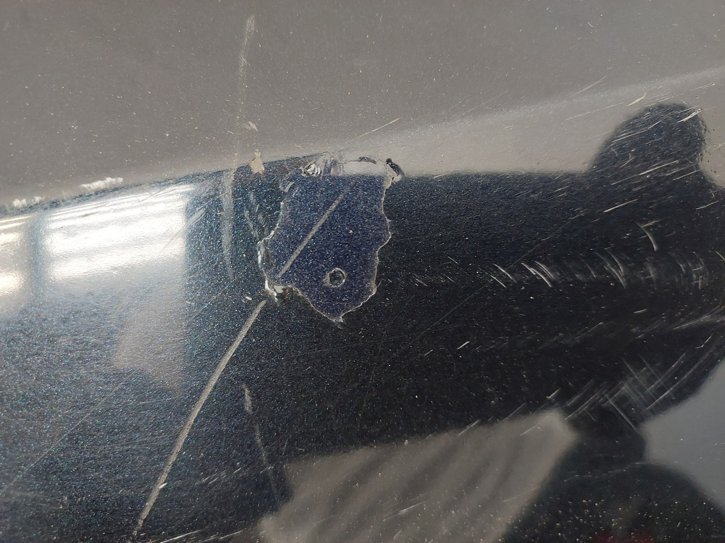 Бампер задний