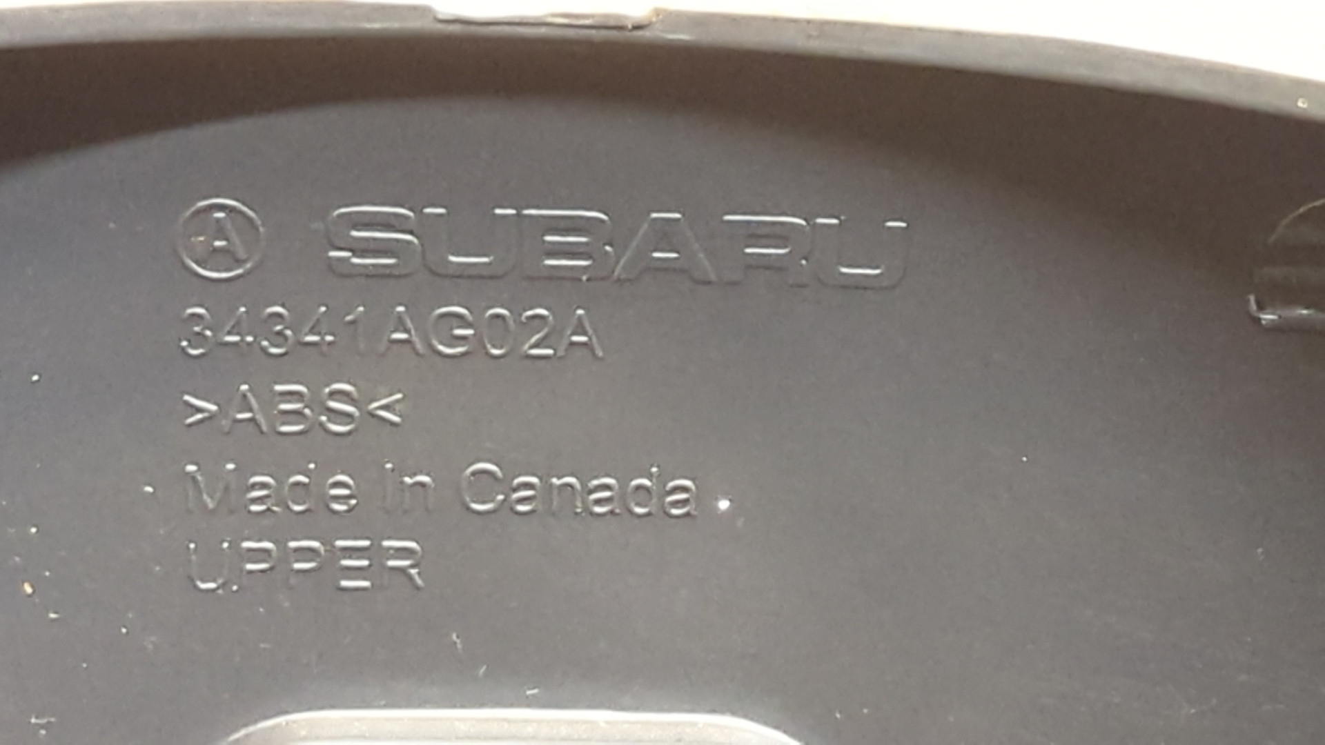 Кожух рулевой колонки