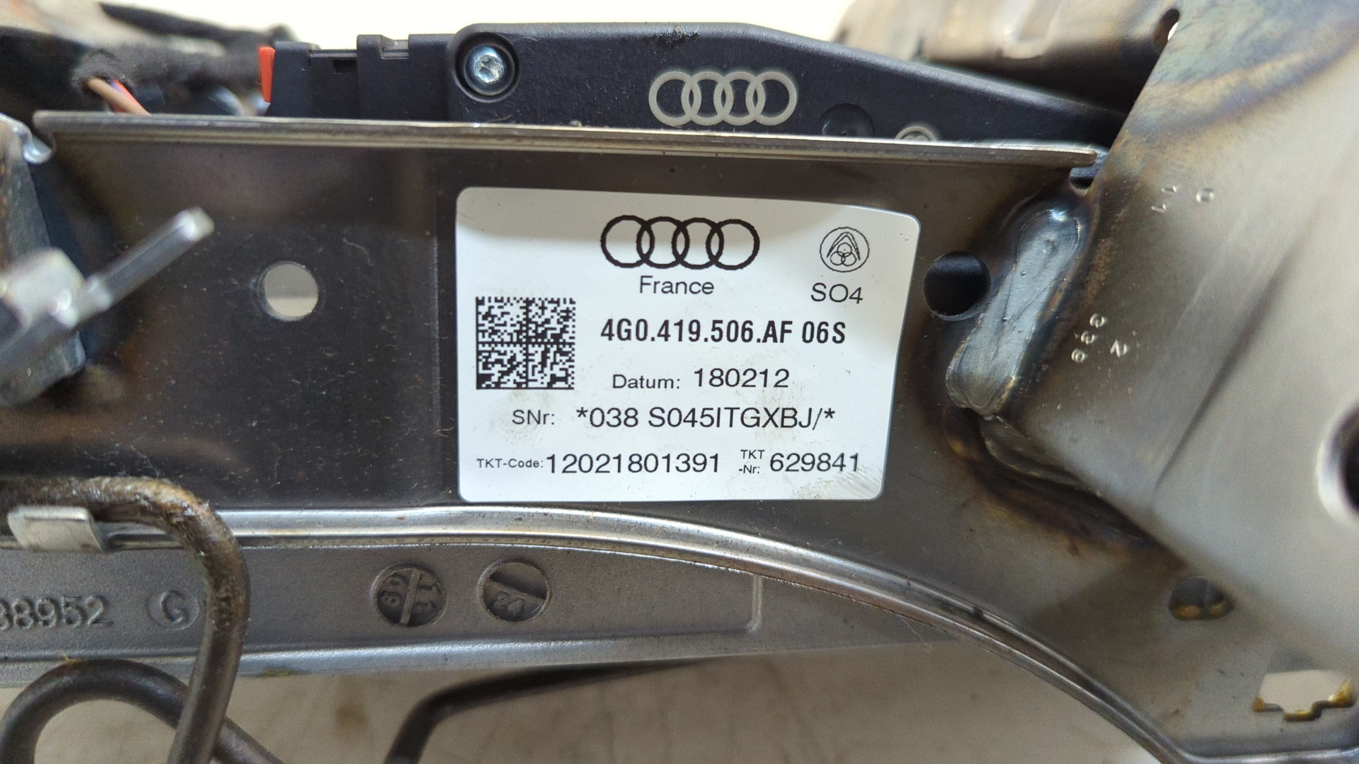 Колонка рулевая