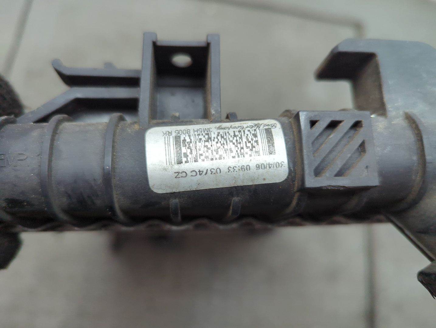 Радиатор охлаждения двигателя основной