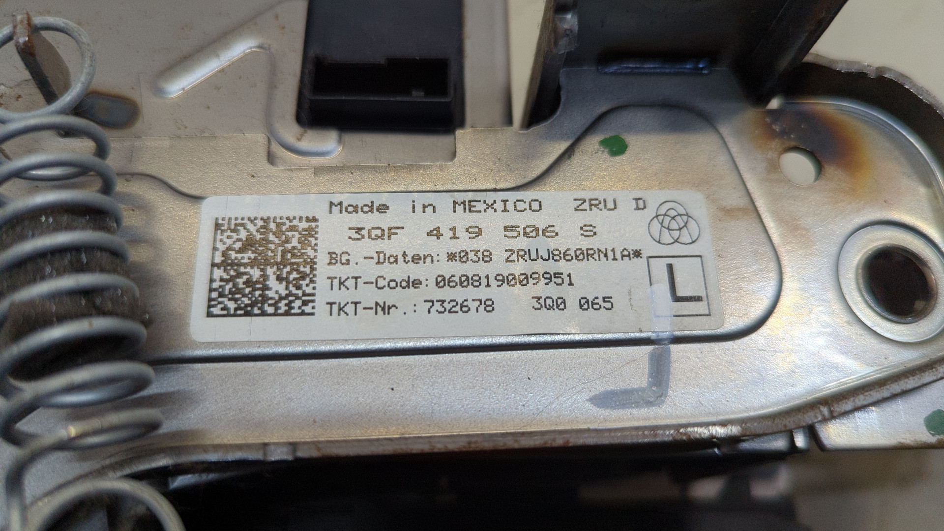 Колонка рулевая