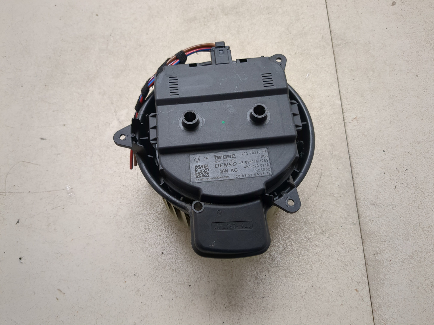 Моторчик печки