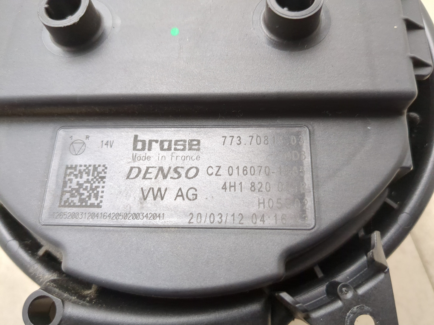 Моторчик печки