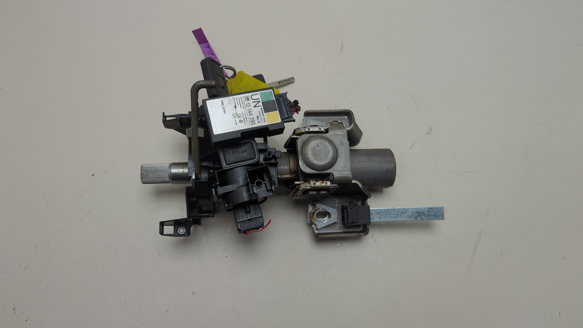 Колонка рулевая