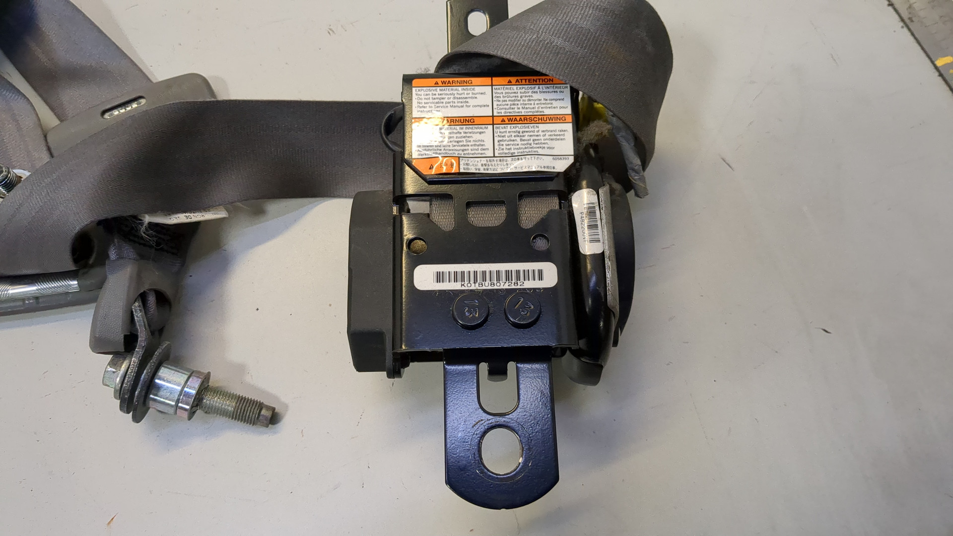 Ремень безопасности