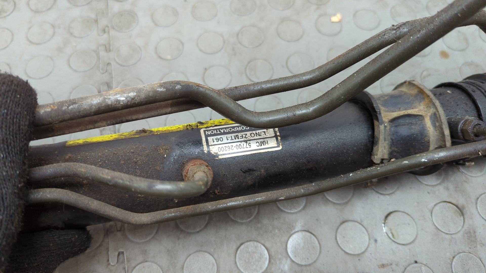 Рейка рулевая