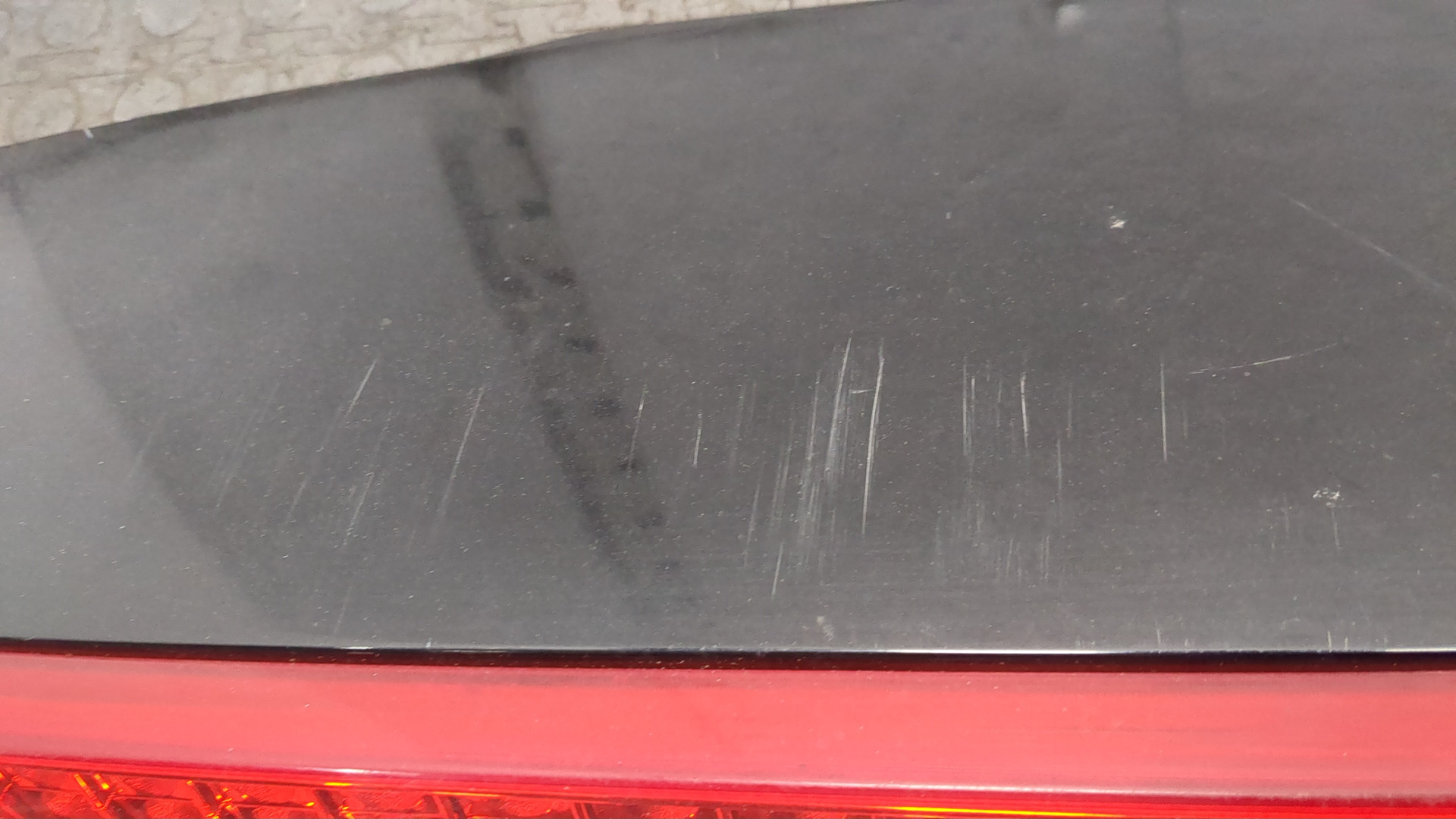 Спойлер переднего бампера