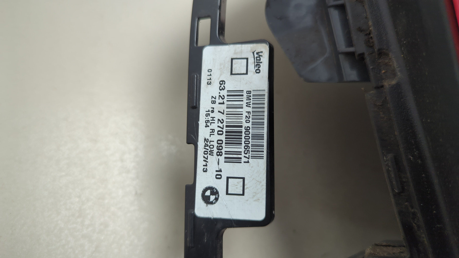 Фонарь задний правый