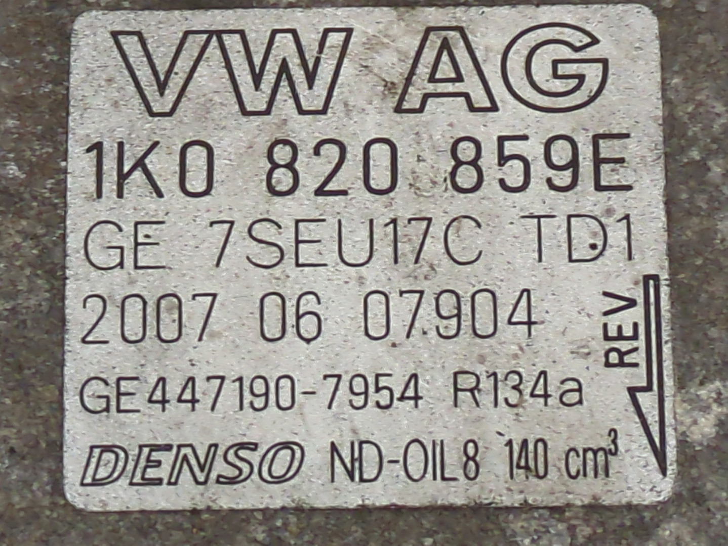 Компрессор кондиционера