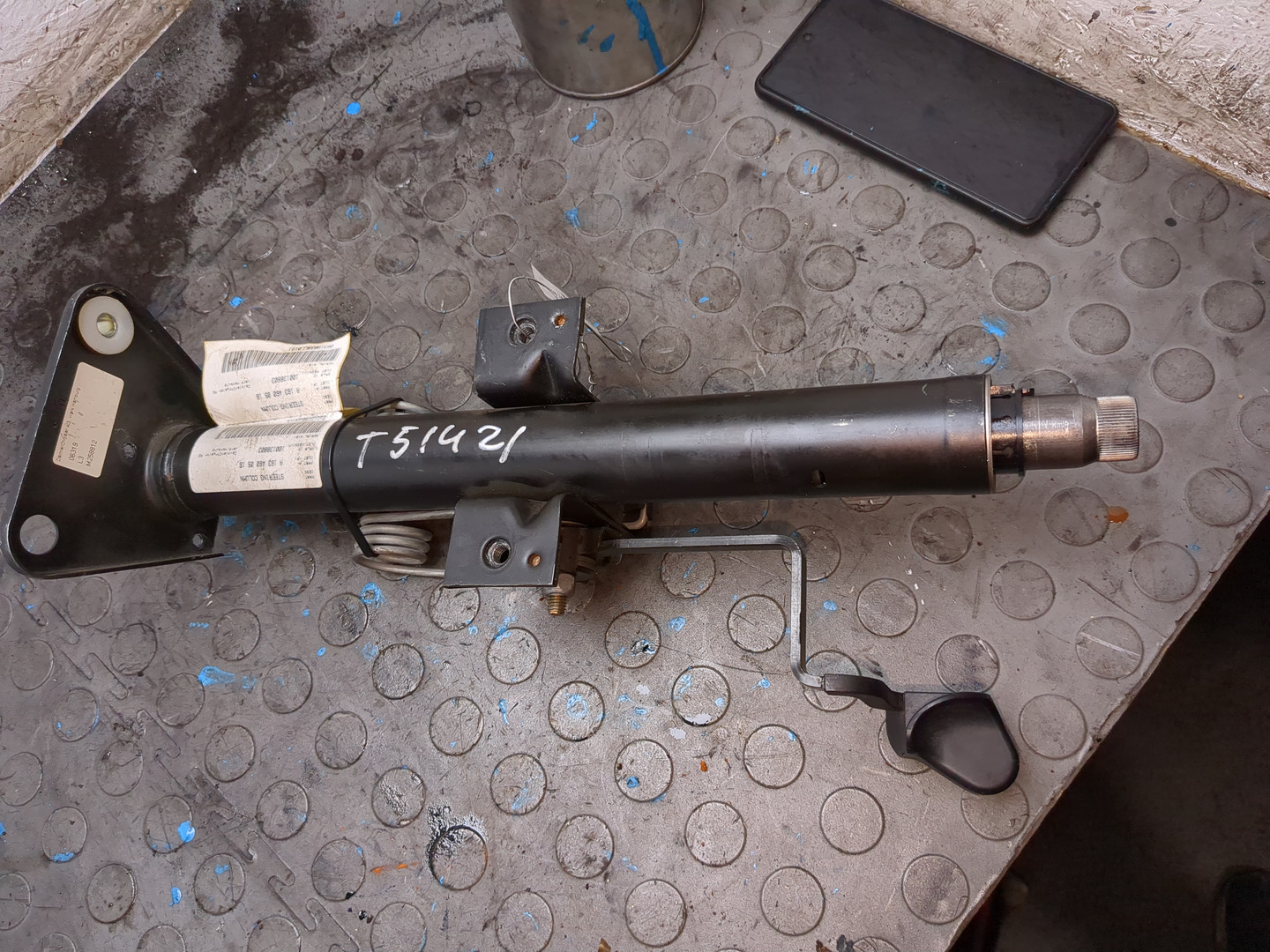 Колонка рулевая