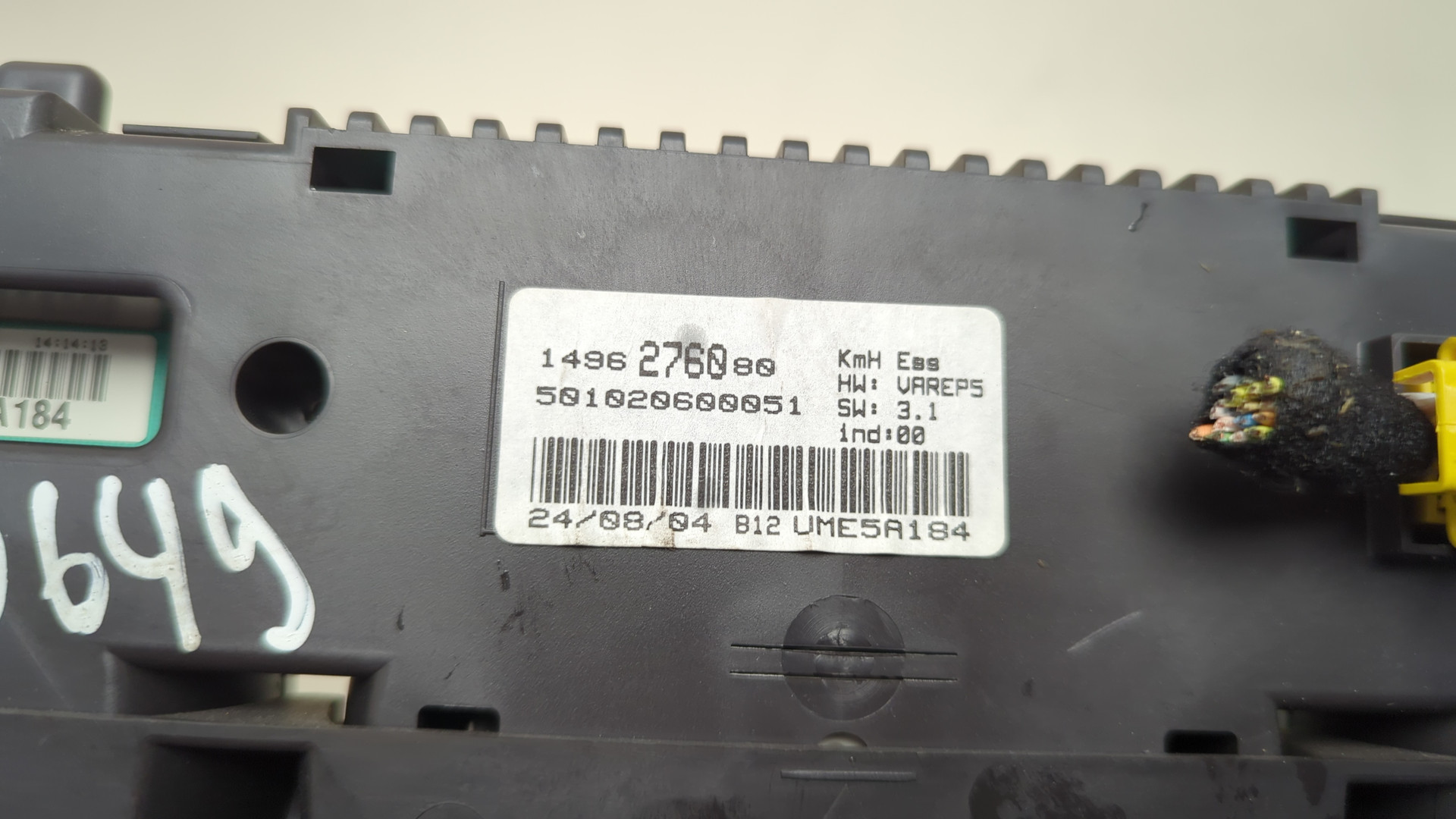 Панель приборов