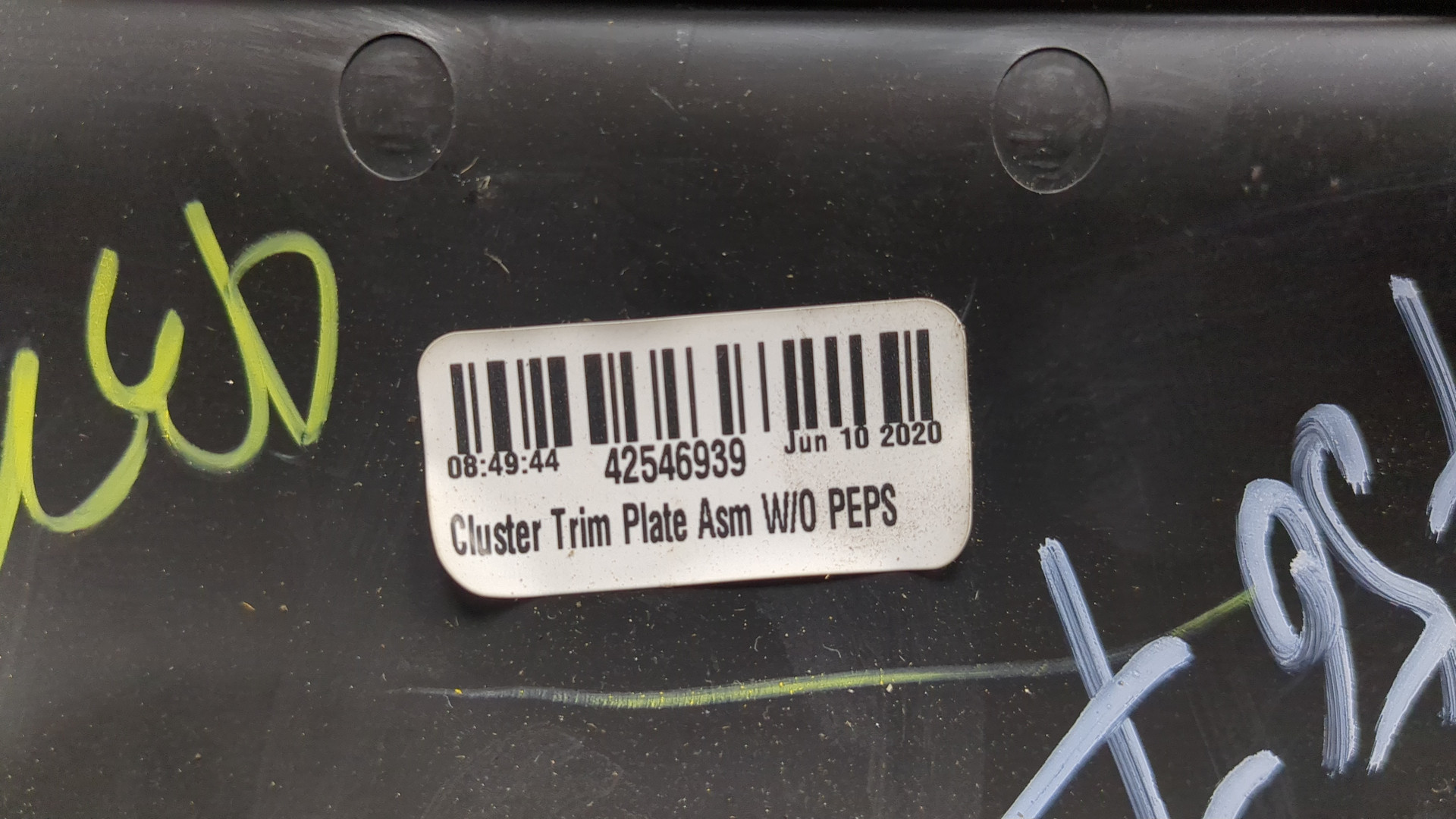 Кожух рулевой колонки