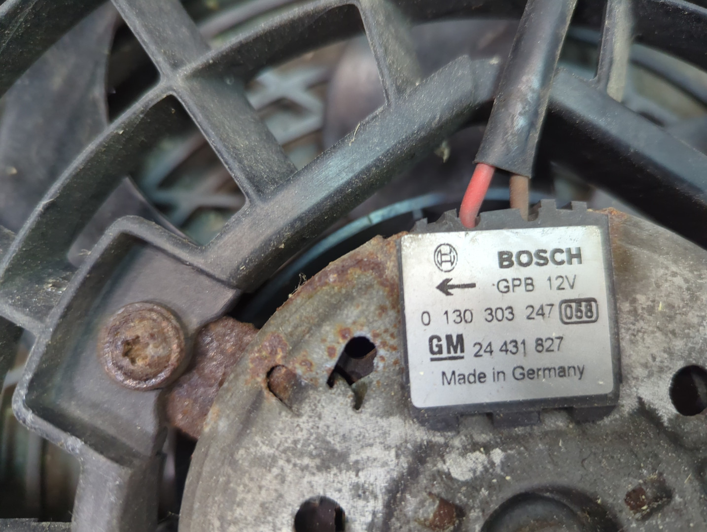 Вентилятор радиатора