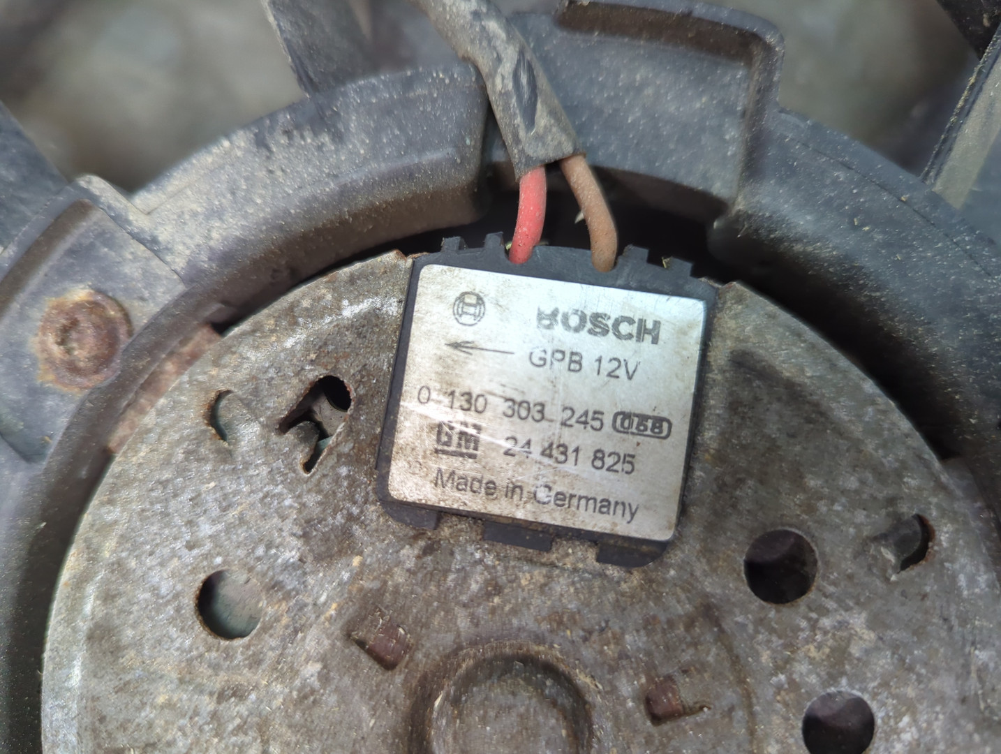 Вентилятор радиатора