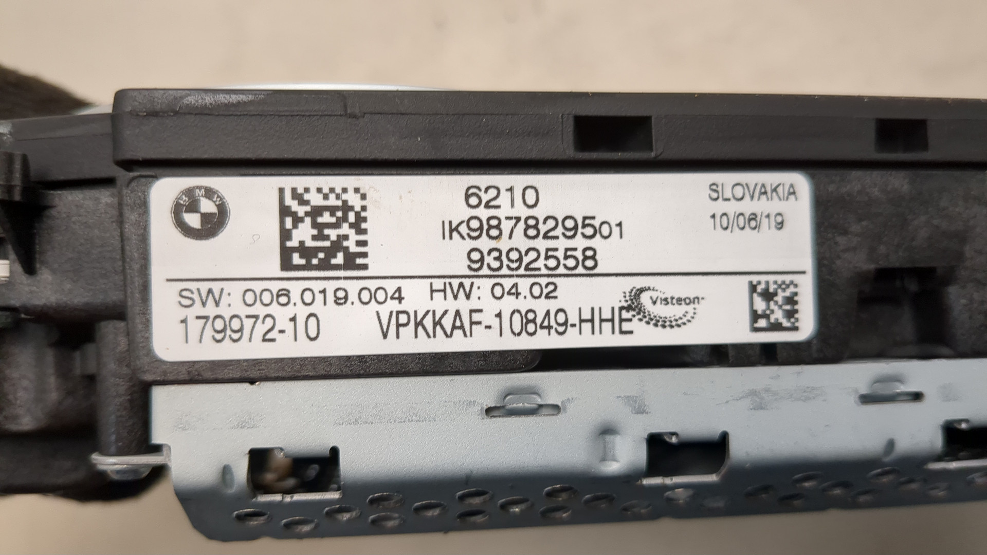 Панель приборов